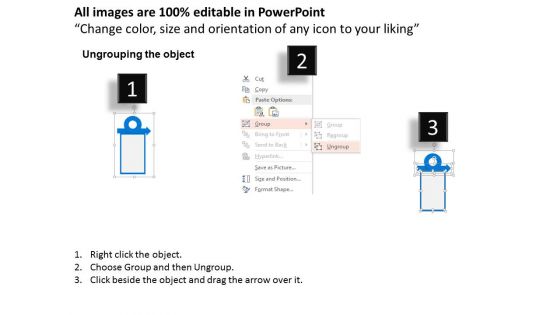 Three Circle Arrow Tags For Text Display Powerpoint Templates