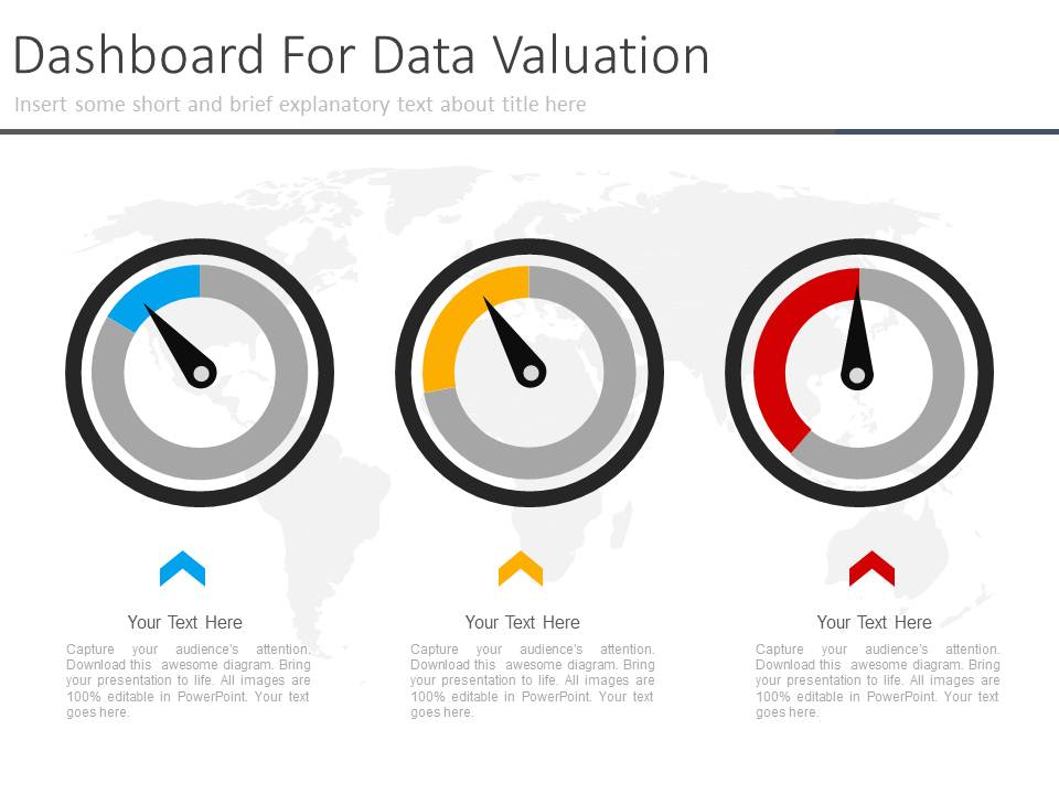 Three Dashboard For Corporate Level Strategy Powerpoint Slides