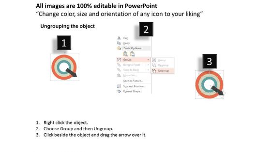 Three Stage Circular Infographic Powerpoint Templates