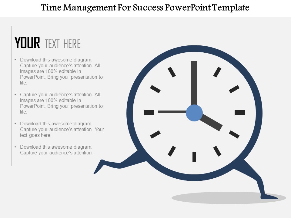 Time Management Free PowerPoint Slide