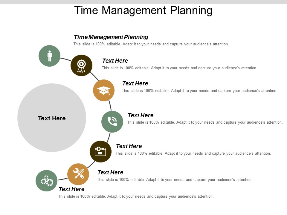 Time Management Planning Ppt Powerpoint Presentation Summary Example Introduction Cpb