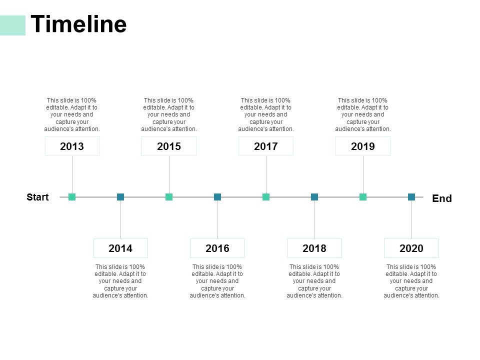 Timeline 2013 To 2020 Ppt PowerPoint Presentation Pictures