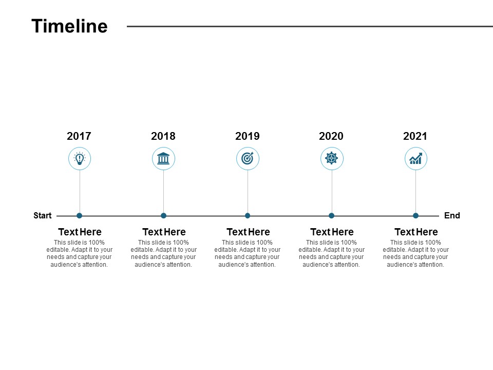 Timeline 2017 To 2021 Ppt PowerPoint Presentation Professional Infographics