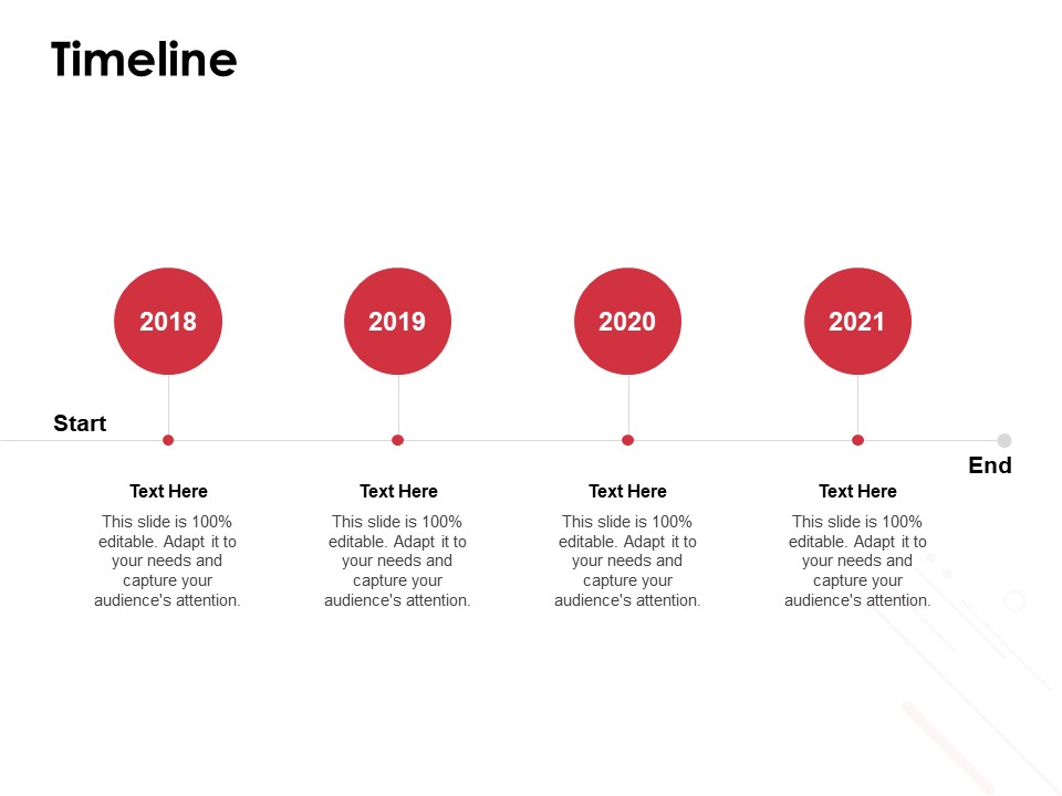 Timeline 2018 To 2021 Ppt PowerPoint Presentation Ideas Inspiration