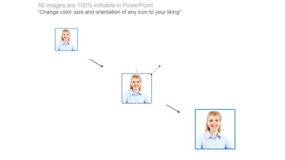 Timeline For Year Based Employee Chart Powerpoint Slides