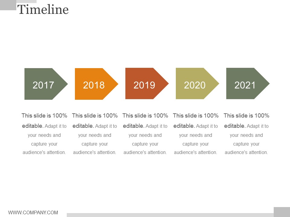 Timeline Ppt PowerPoint Presentation Outline