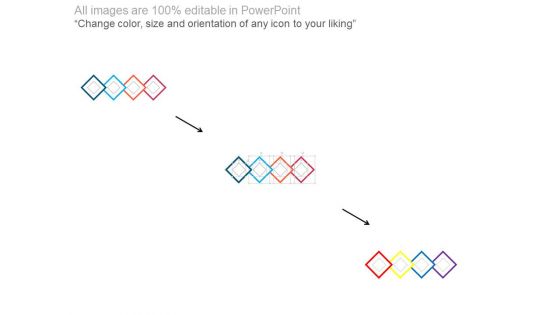 Timeline Steps For Organizational Strategy Powerpoint Slides