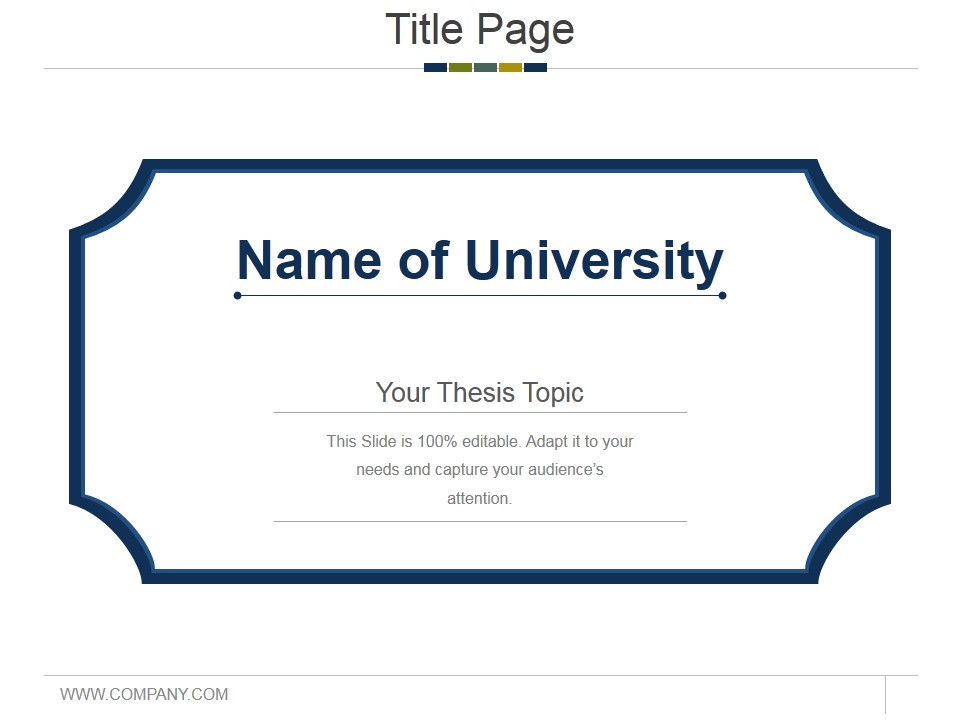 Title Page Ppt PowerPoint Presentation File Show