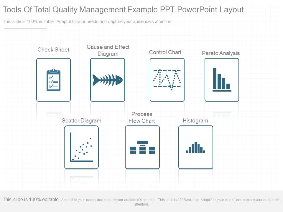 Tools Of Total Quality Management Example Ppt Powerpoint Layout