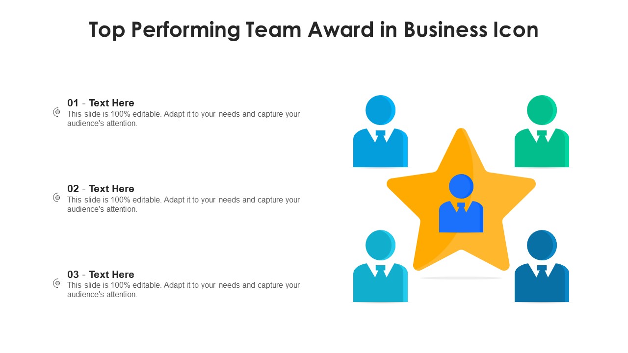 Top Performing Team Award In Business Icon Ppt PowerPoint Presentation File Elements PDF
