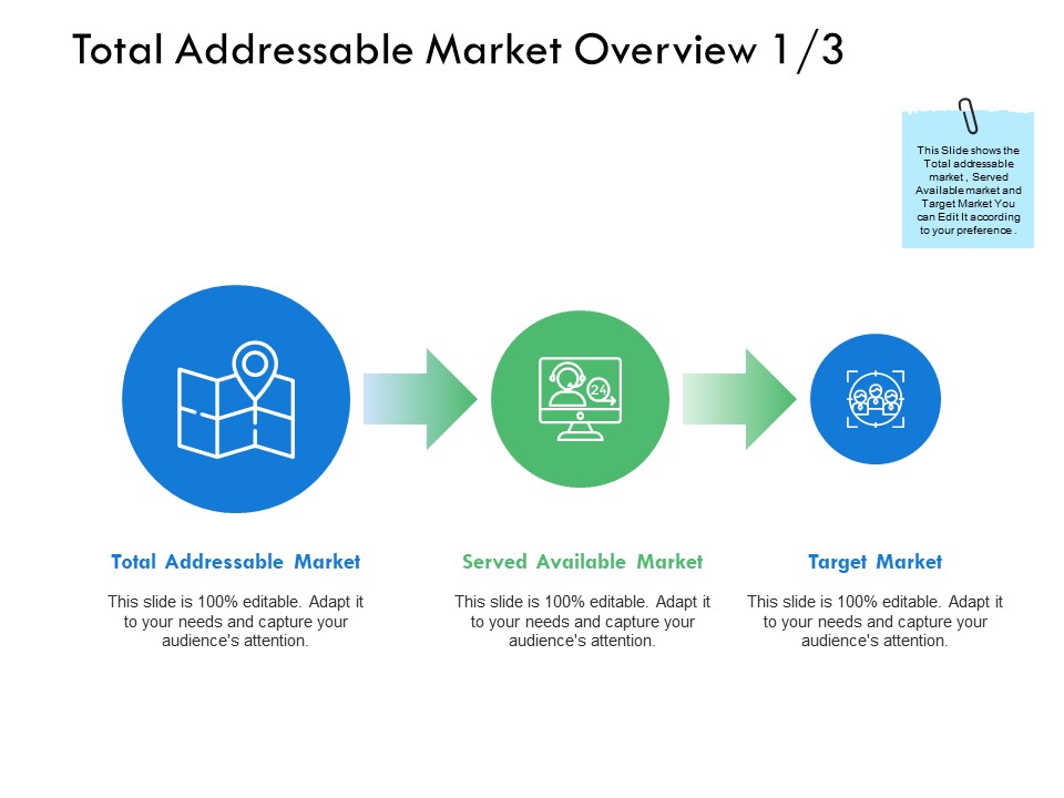 Total Addressable Market Overview Target Ppt PowerPoint Presentation Professional Icons