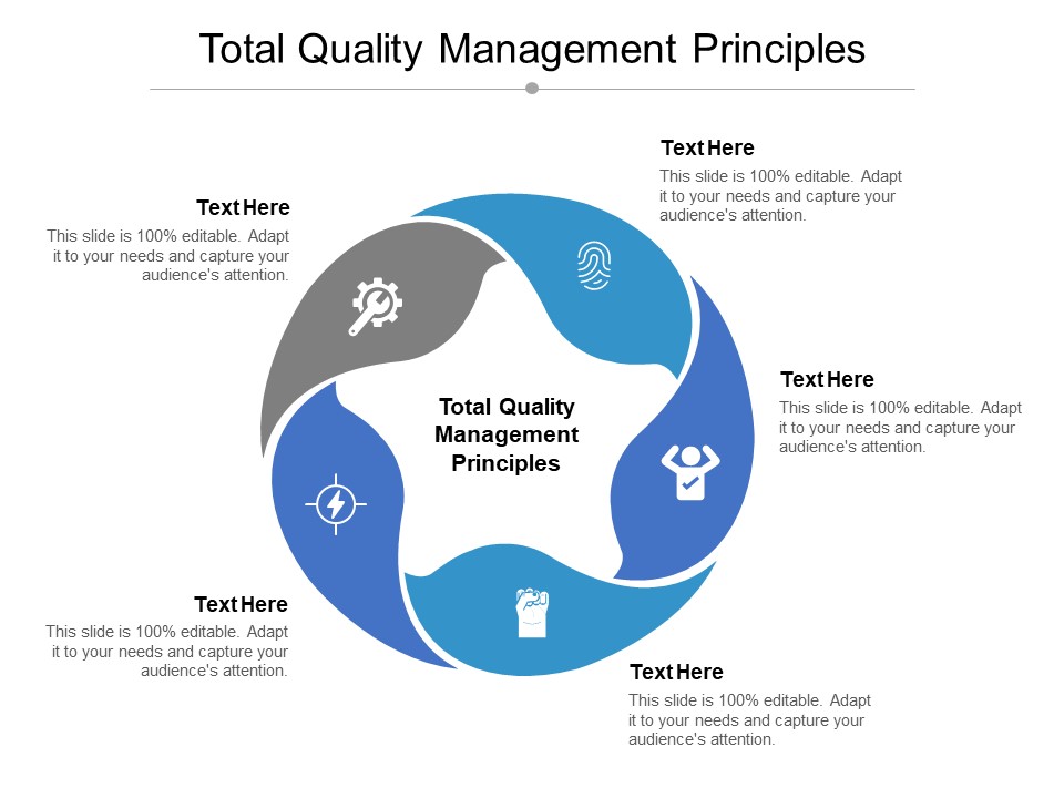 Total Quality Management Principles Ppt PowerPoint Presentation Show Good Cpb