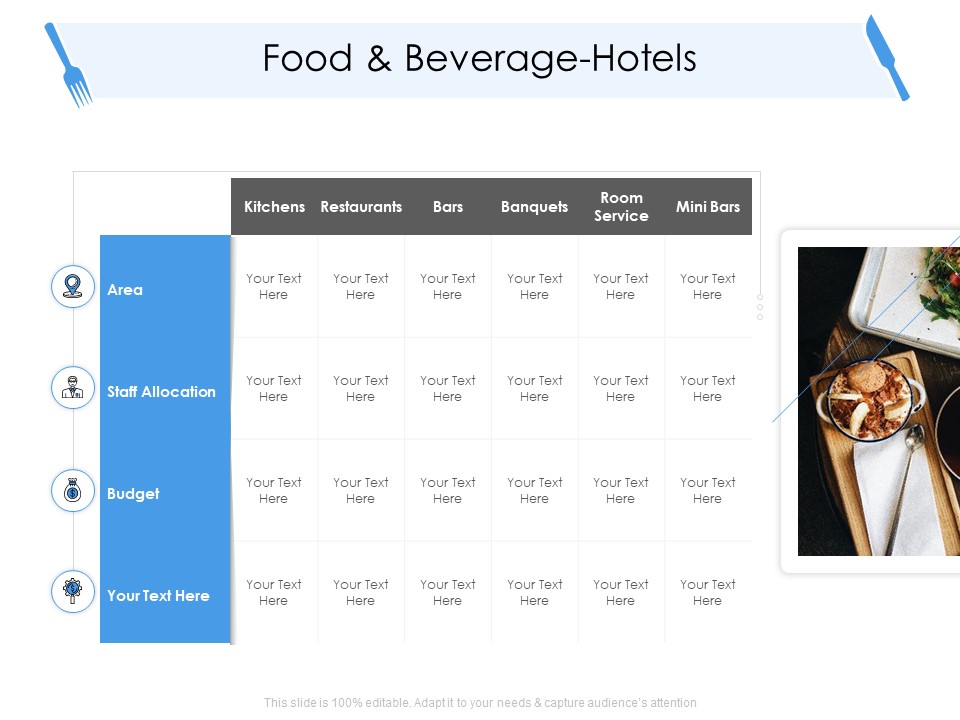 Tourism And Hospitality Industry Food And Beverage Hotels Ppt Layouts Inspiration PDF
