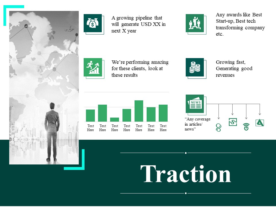 Traction Ppt PowerPoint Presentation Infographic Template Background Designs