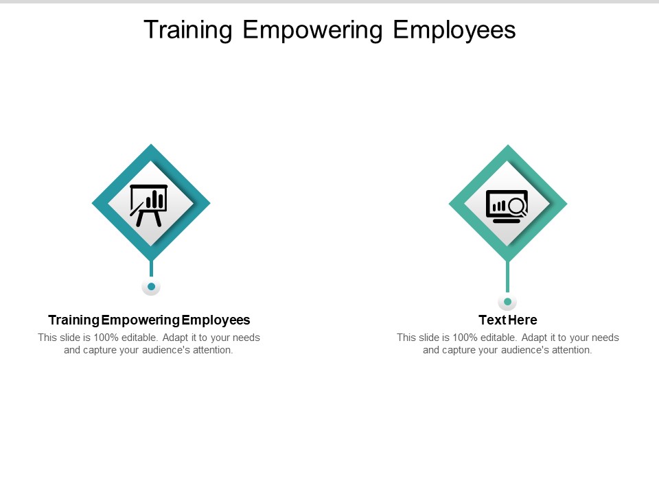 Training Empowering Employees Ppt PowerPoint Presentation Styles Visuals Cpb
