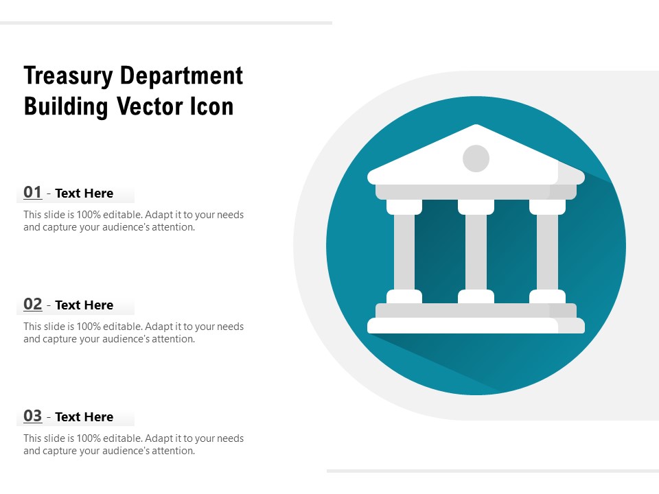 Treasury Department Building Vector Icon Ppt PowerPoint Presentation Model Template PDF