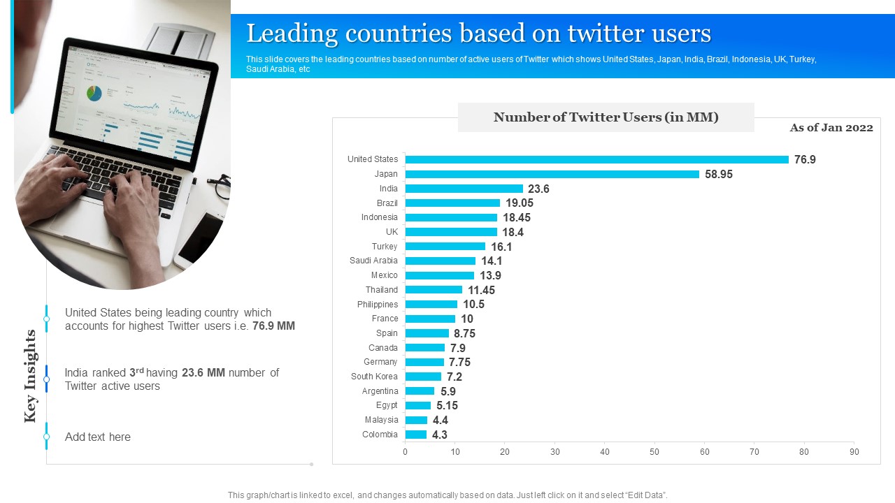 Twitter Company Summary Leading Countries Based On Twitter Users Template PDF