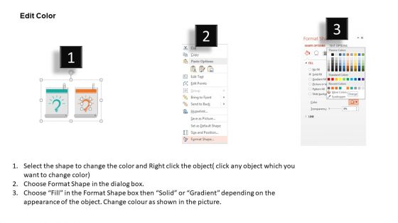 Two Paper Tags Idea Generation Techniques Powerpoint Template