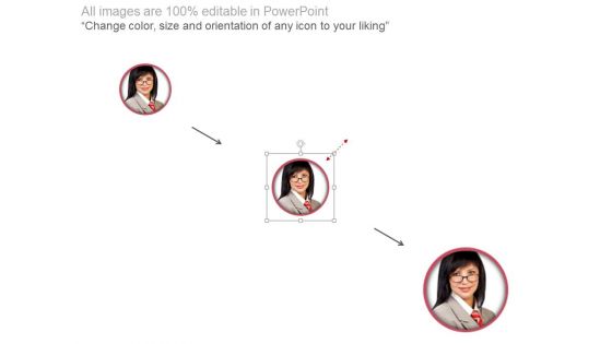 Two Way Internal Communication Process Powerpoint Slides