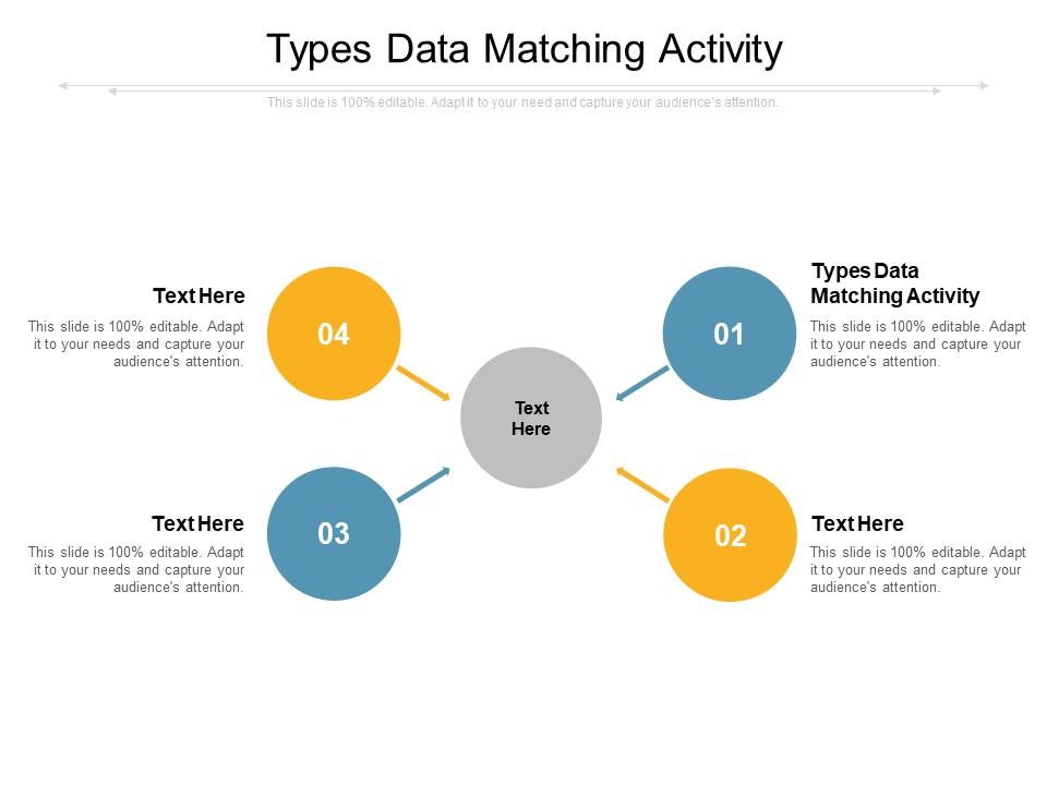 Types Data Matching Activity Ppt PowerPoint Presentation Layouts Graphics Tutorials Cpb Pdf