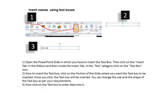 USA Map Free PowerPoint Diagram
