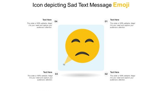Unhappy Emoticon Individual Sad Mood Face Ppt PowerPoint Presentation Complete Deck