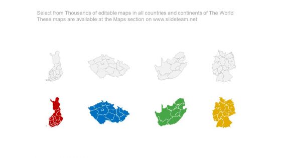 Usa Map Ppt Slide