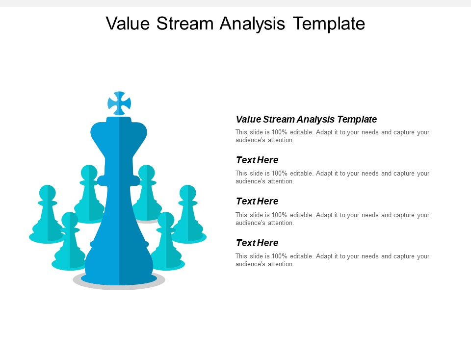 Value Stream Analysis Template Ppt PowerPoint Presentation Professional Files Cpb