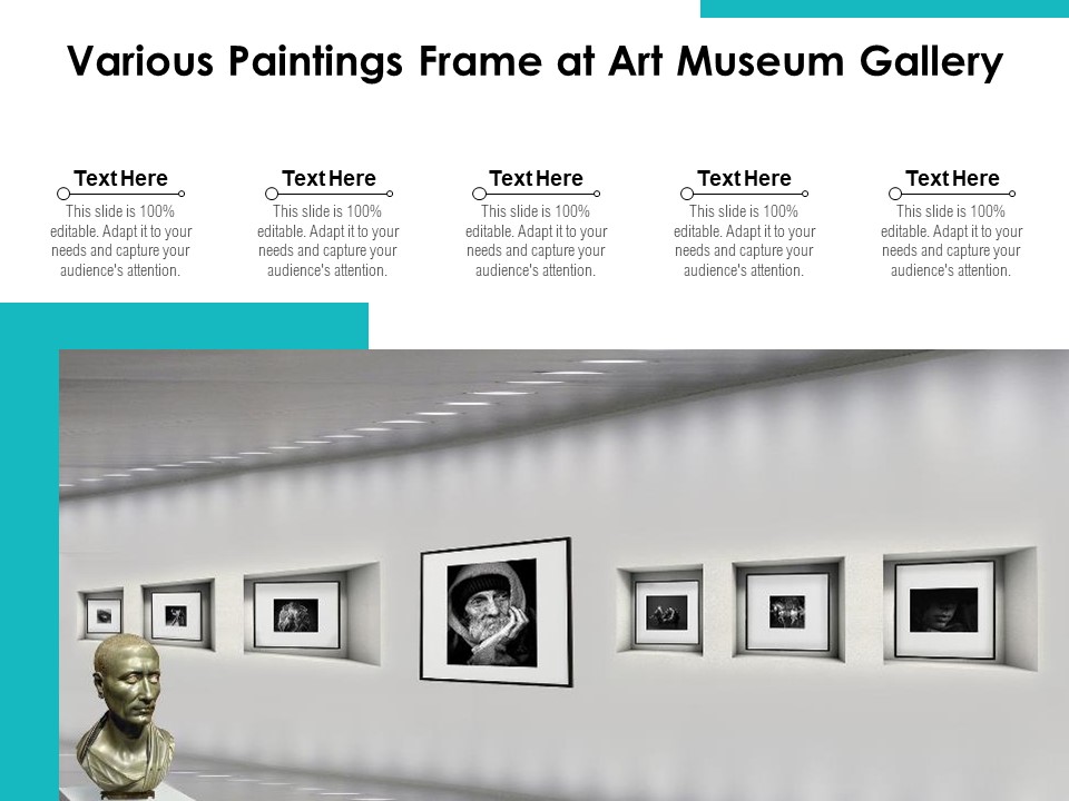 Various Paintings Frame At Art Museum Gallery Ppt PowerPoint Presentation Ideas Infographic Template PDF