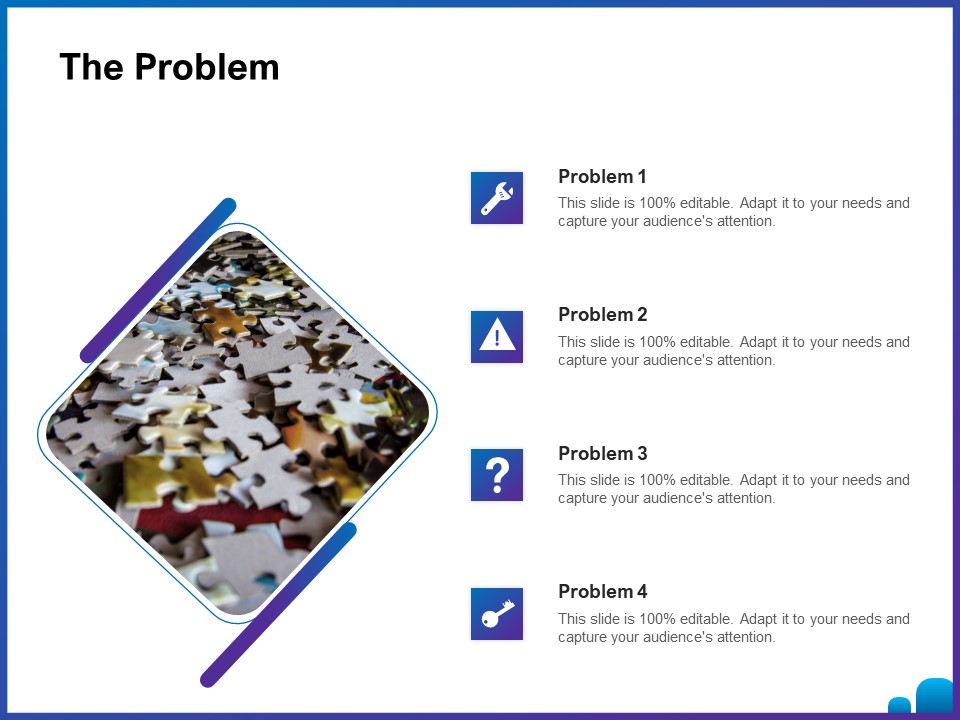 Venture Capital Funding For Firms The Problem Ppt Summary Slide PDF
