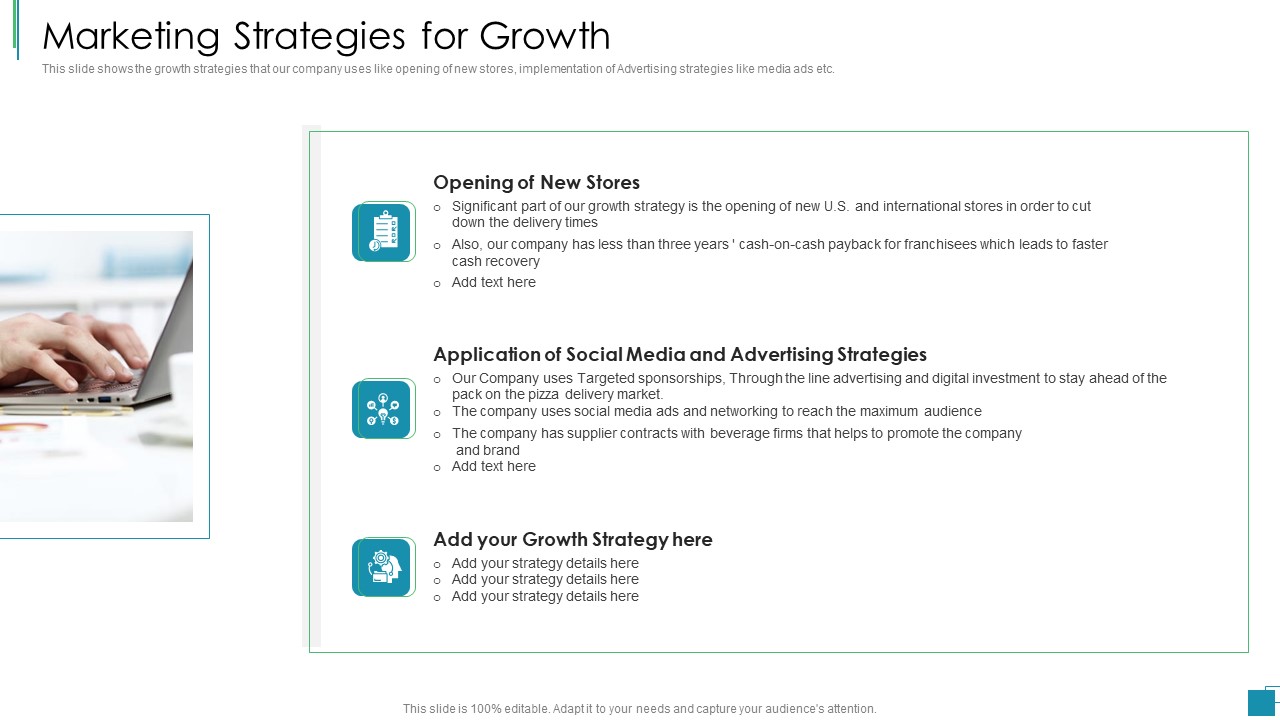 Venture Capital Pitch Decks For Private Companies Marketing Strategies For Growth Demonstration PDF