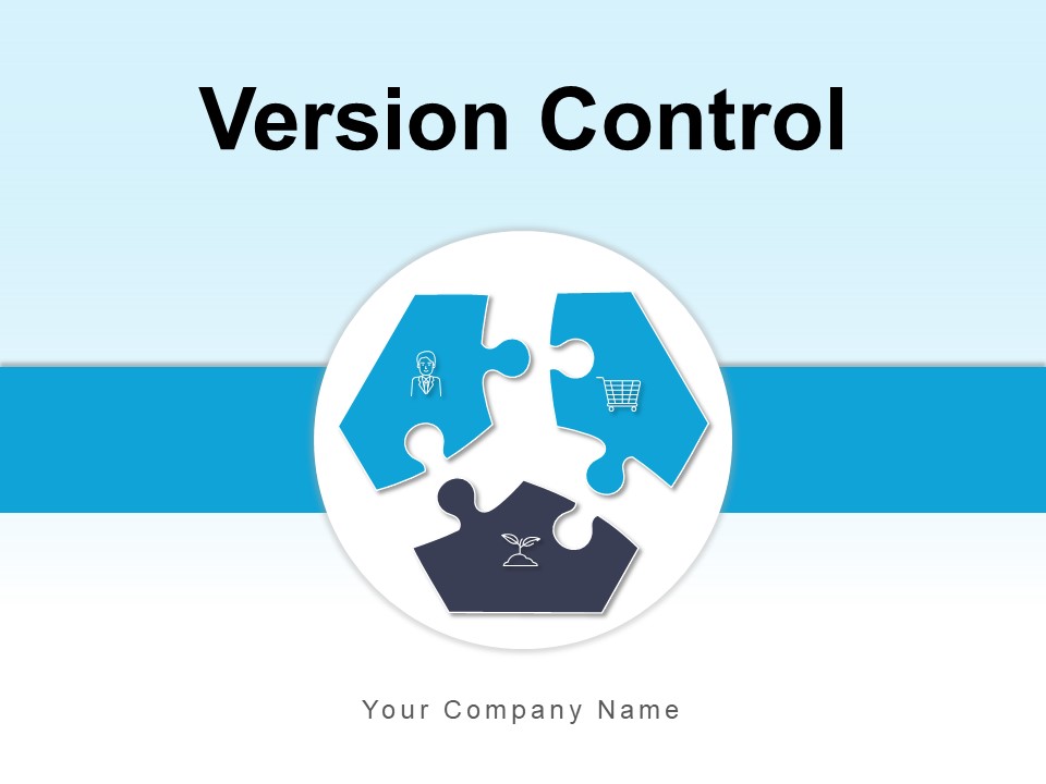 Version Control Merge Arrows Different Processes Ppt PowerPoint Presentation Complete Deck