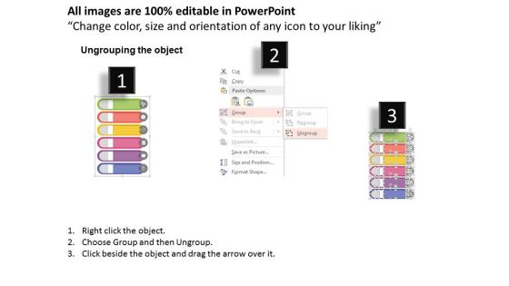 Vertical Process Infographic Layout Powerpoint Templates