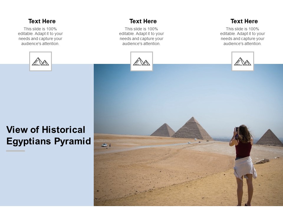 View Of Historical Egyptians Pyramid Ppt PowerPoint Presentation Model Show Cpb