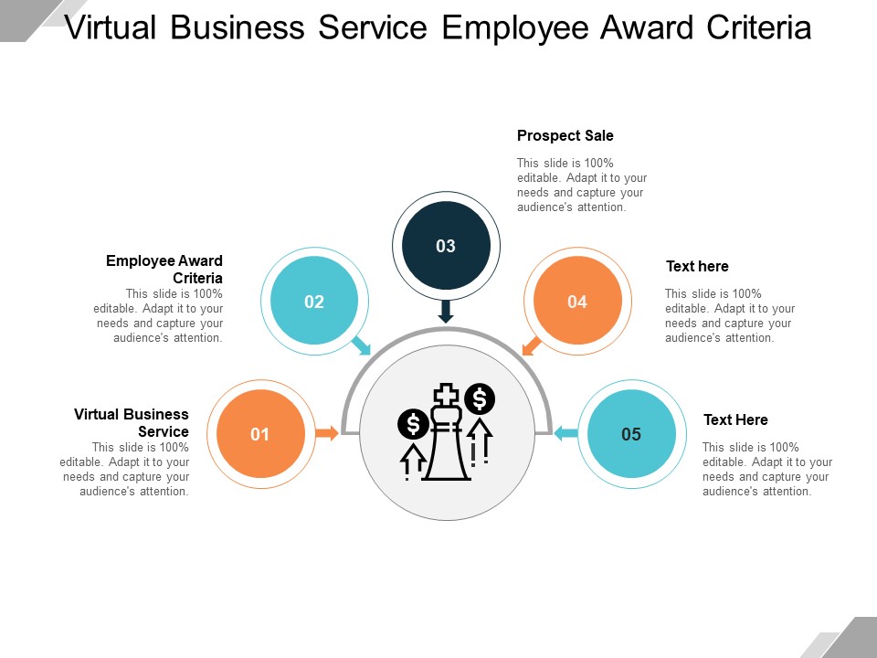Virtual Business Service Employee Award Criteria Prospect Sale Ppt PowerPoint Presentation Inspiration Backgrounds