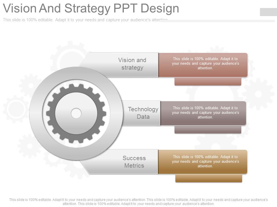 Vision And Strategy Ppt Design