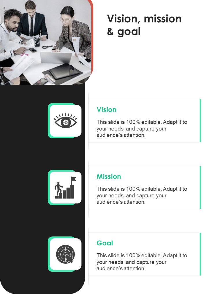 Vision Mission And Goal Proposal For Cargo Inspection Software Package One Pager Sample Example Document