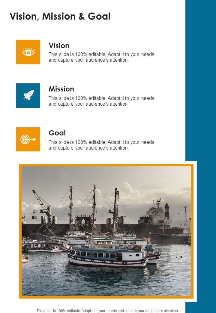 Vision Mission And Goal Research Proposal For Cargo Investigation And Testing System One Pager Sample Example Document