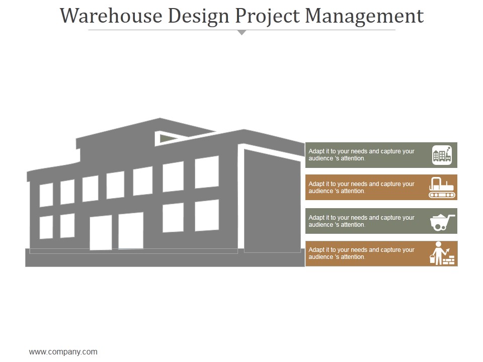 Warehouse Design Project Management Ppt PowerPoint Presentation Deck