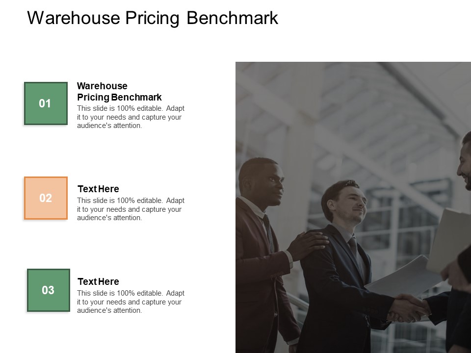 Warehouse Pricing Benchmark Ppt PowerPoint Presentation Infographic Template Gridlines Cpb Pdf