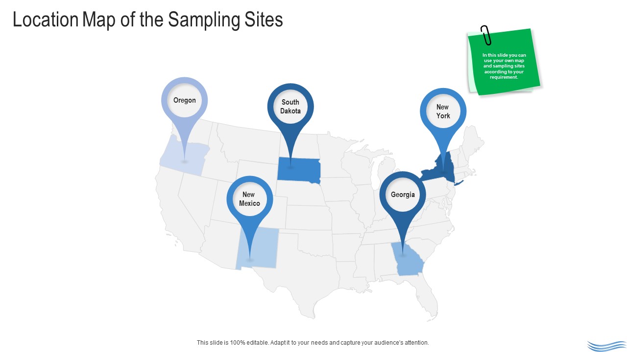 Water Quality Management Location Map Of The Sampling Sites Clipart PDF