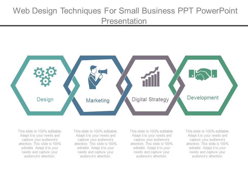 Web Design Techniques For Small Business Ppt Powerpoint Presentation