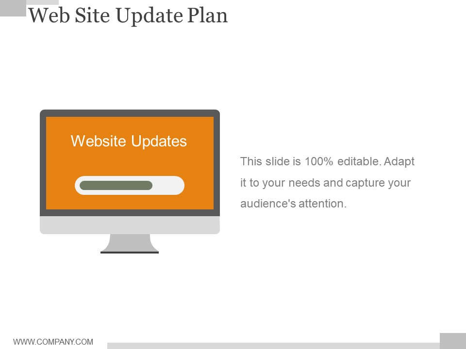 Web Site Update Plan Ppt PowerPoint Presentation Background Image