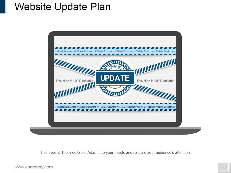 Website Update Plan Ppt PowerPoint Presentation Slides Templates