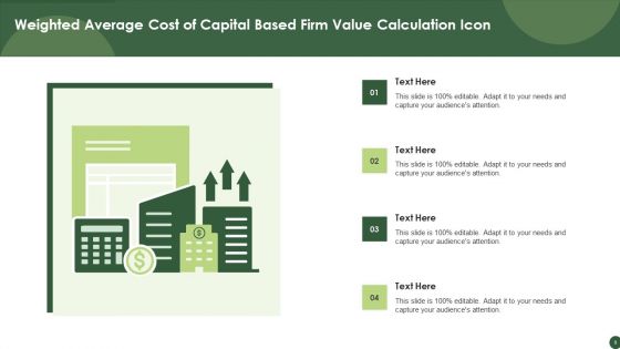 Weighted Average Cost Of Capital Ppt PowerPoint Presentation Complete Deck With Slides