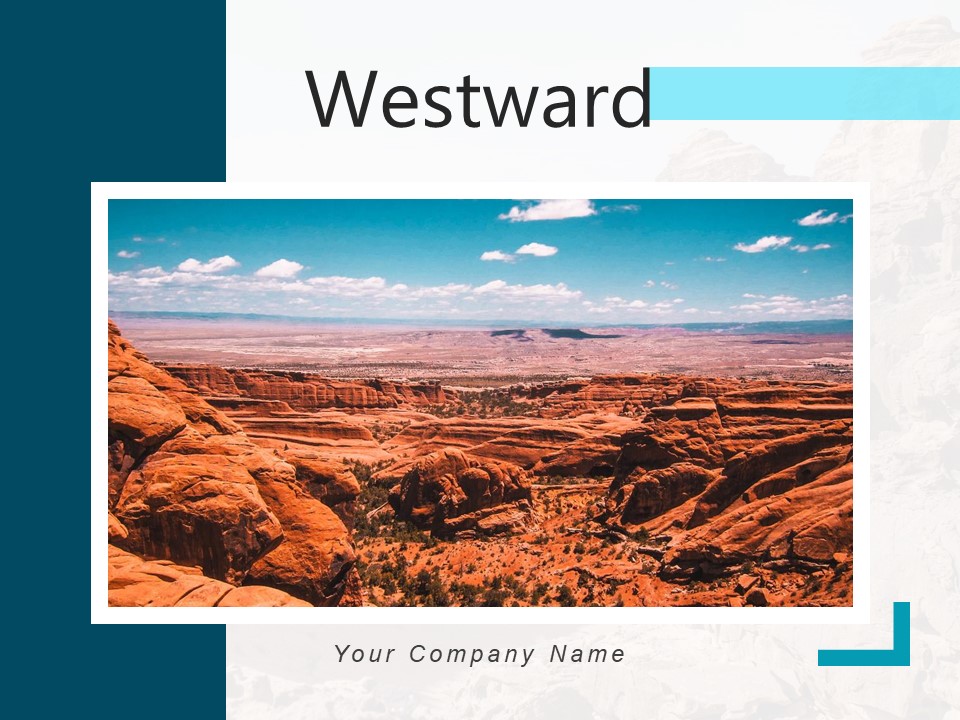 Westward USA Desert Western Ppt PowerPoint Presentation Complete Deck