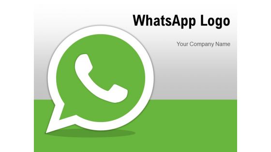 Whatsapp Logo Mobile Phone Bold Outline Ppt PowerPoint Presentation Complete Deck