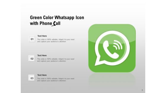 Whatsapp Logo Mobile Phone Bold Outline Ppt PowerPoint Presentation Complete Deck