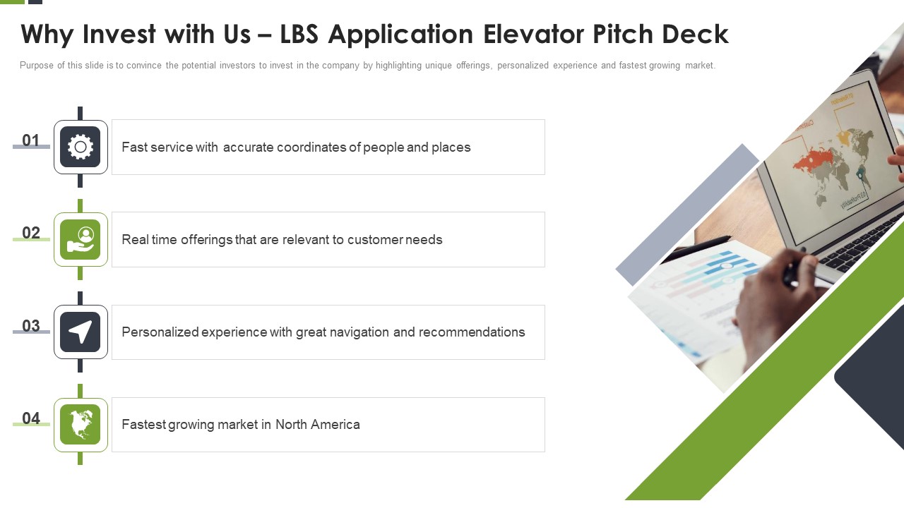 Why Invest With Us LBS Application Elevator Pitch Deck Ppt Ideas Outline PDF