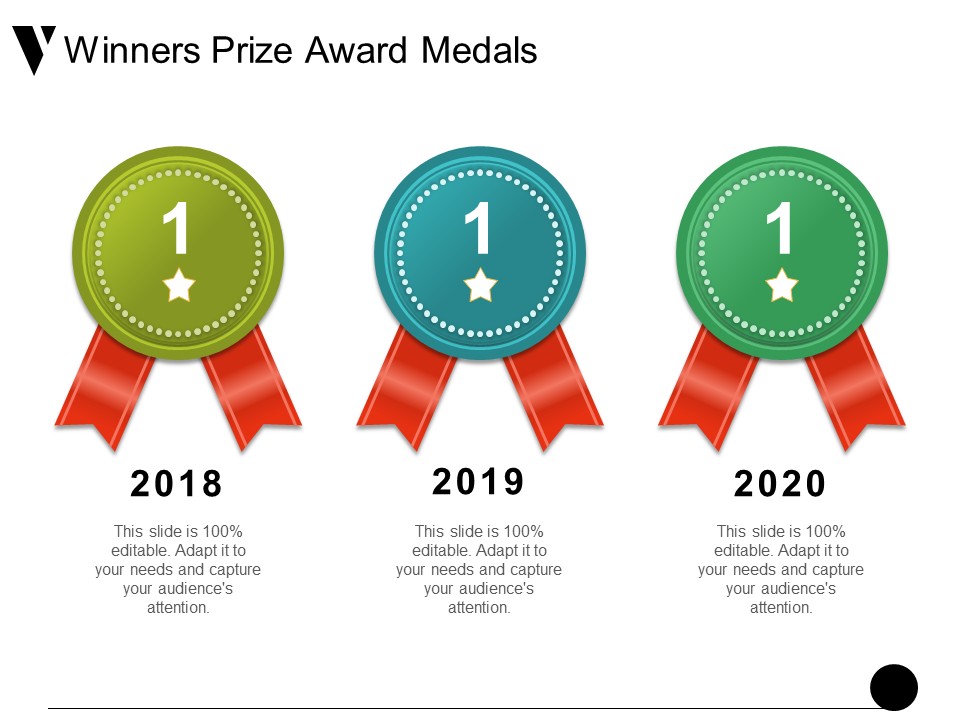 Winners Prize Award Medals Ppt PowerPoint Presentation Infographics Brochure